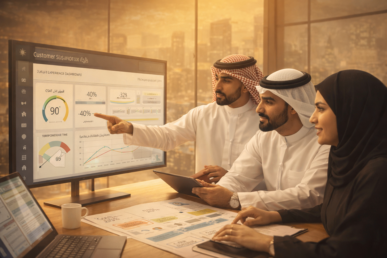 بناء تجربة عملاء ناجحة